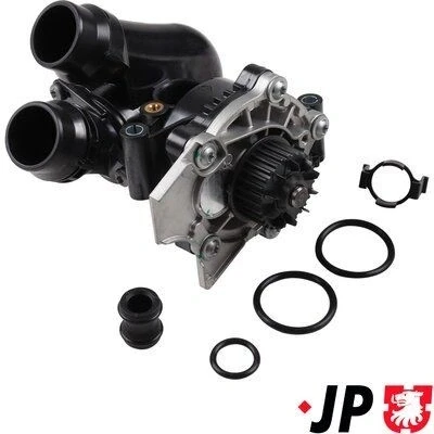 Imagem de JP GROUP 1114511100 Caixa do termóstato com junta, bomba de água AUDI: A4 B8 Avant, Sedan, VOLKSWAGEN: Golf 5