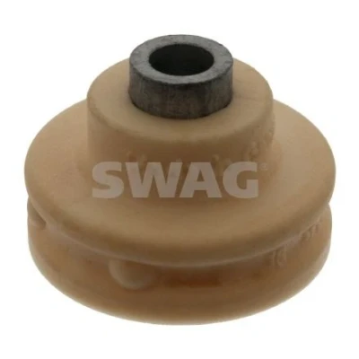 Imagem de SWAG 20 93 6779 Suporte de apoio do conjunto mola / amortecedor Eixo traseiro, em baixo sem rolamentos esferas Metal, PU (poliuretano) BMW: 3 Sedan