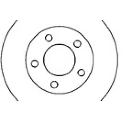 Imagem de MAPCO 15283 Disco de travão Eixo dianteiro 278 24 5 114,3 ventilado