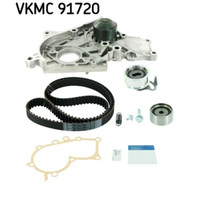 Imagem de SKF VKMC 91720 Bomba de Água + Kit Correia Distribuição com juntas 177 TOYOTA: Corolla VIII Compact, VII Sedan