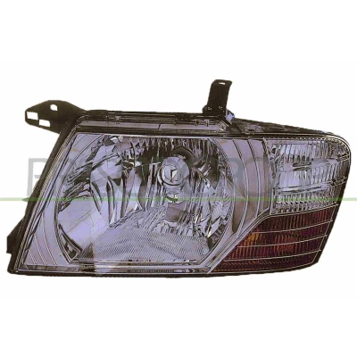 Imagem de PRASCO MB1604804 Farol Principal esquerda H4 amarelo para circulação pela direita