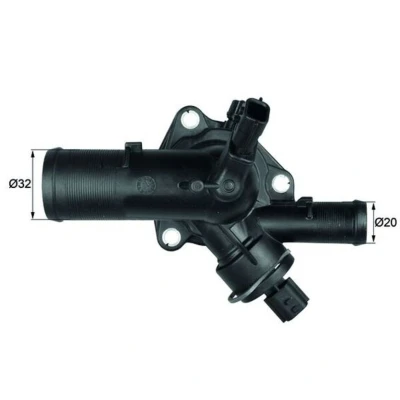 Imagem de MAHLE ORIGINAL TM 39 108 Termóstato, líquido de refrigeração com junta RENAULT: CLIO 3