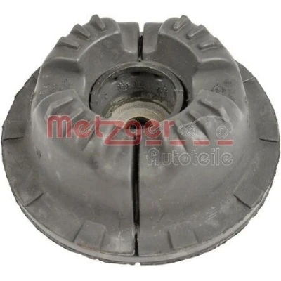Imagem de METZGER 6490263 Suporte de apoio do conjunto mola / amortecedor Eixo dianteiro sem rolamento rolos AUDI: A6 C6 Avant, Sedan