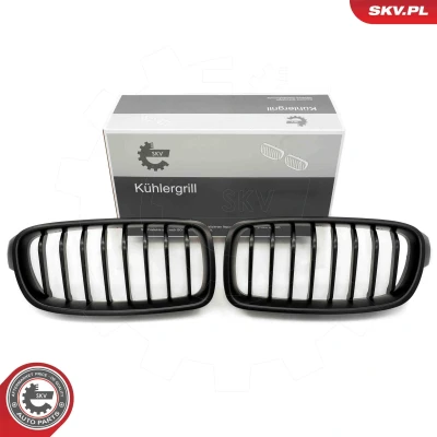 Imagem de ESEN SKV 66SKV121 Grelha de Radiador preto mate BMW: 3 Touring, Sedan
