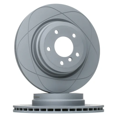 Imagem de ATE PowerDisc 24.0322 0236.1 Disco de travão 336,0 22,0 5 120,0 ventilado revestido alto carbono com parafusos BMW: 3 Coupe, Touring, Sedan