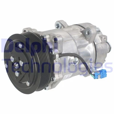 Imagem de DELPHI TSP0159381 compressor Sanden SD7V16 PAG 46 com óleo de VOLKSWAGEN: Transporter 4 Bus,