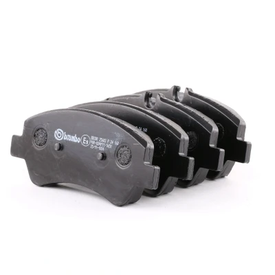 Imagem de BREMBO P 24 160 Jogo de pastilhas para travão disco preparado indicador aviso desgaste com parafusos pinça sem acessórios