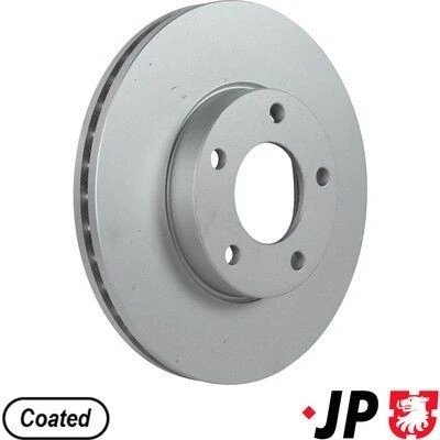 Imagem de JP GROUP 3863101300 Disco de travão Eixo dianteiro 278 25 5 ventilado revestido MAZDA: 3 Hatchback, 5, Sedan