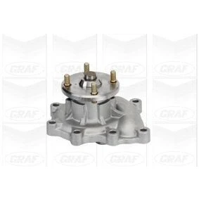 Imagem de GRAF PA1022 Bomba de água com junta mecânico Metal para accionamento da correia trapezoidal estriada