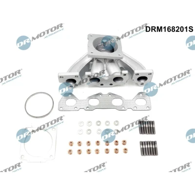 Imagem de DR.MOTOR AUTOMOTIVE DRM168201S Coletor de Escape com juntas material fixação, parafusos CITROËN: C4 I Hatchback, PEUGEOT: