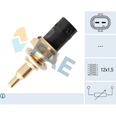 Imagem de FAE 33925 Sensor da Temperatura do Líquido de Refrigeração preto BMW: 5 Touring, 3 Coupe, 1 Hatchback