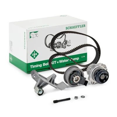 Imagem de INA 530 0546 30 bomba de Água + Kit Correia Distribuição com água AUDI: A4 B6 Avant, Sedan, B7 Avant
