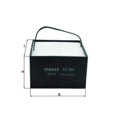 Imagem de MAHLE ORIGINAL KX 394 filtro de Combustível Cartucho filtrante, entrada, com aquecimento do RENAULT TRUCKS: Magnum