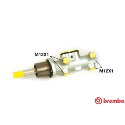 Imagem de BREMBO M 85 039 Bomba Central Dos Travões 20,64 Ferro fundido 12 x 1 (4) SEAT: Ibiza 3, Córdoba II Sedan, VOLKSWAGEN: Polo IV Hatchback, Sedan