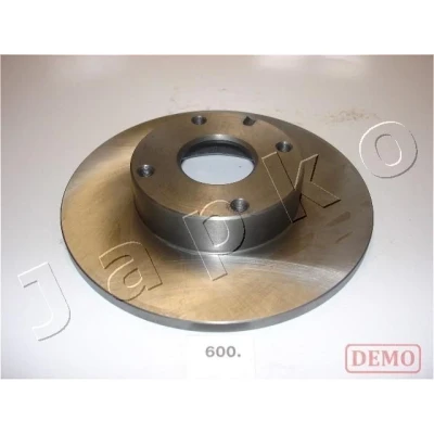 Imagem de JAPKO Disco de travão Eixo dianteiro 207,3mm 10mm 4 47mm cheio pintado 60600C 4351287702,4351287702000 Discos