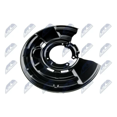 Imagem de NTY HTO BM 028 Defletor do Discos de Travão Eixo traseiro esquerdo BMW: 1 Hatchback, 3 Sedan, Hatchback