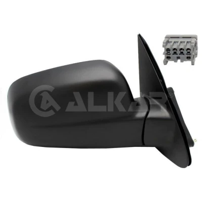 Imagem de Espelho retrovisor Alkar 9032944 à direita com subcapa elétrico aquecível, convexo para veículo volante esquerda HONDA: CR V 2