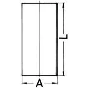Imagem de KOLBENSCHMIDT 89436190 Camisa de cilindro 91,1mm MITSUBISHI: PAJERO 2, 1