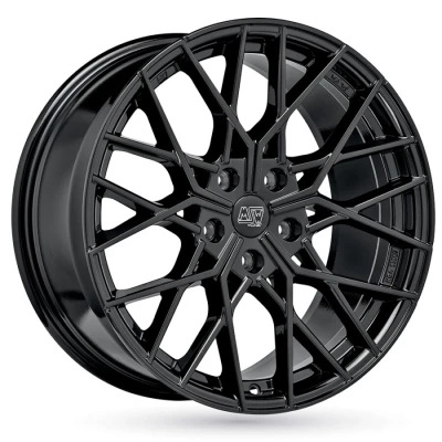 Imagem de Jante de alumínio msw 74 8.5x18 5x112 et40 preto brilhante