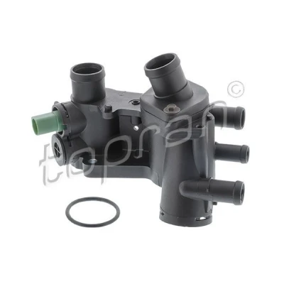 Imagem de TOPRAN 111 175 Caixa do termóstato com junta, sensor de temperadura termóstato, tampa, parafusos VOLKSWAGEN: Lupo / 3L