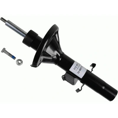 Imagem de SACHS 312 301 Amortecedor Pressão do óleo Tubo duplo com assento de mola cavilha em cima FORD: MONDEO 1