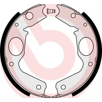 Imagem de BREMBO S 54 518 Maxilas de Travão Mão MITSUBISHI: Pajero 2 Canvas Top, Sport 1 SUV