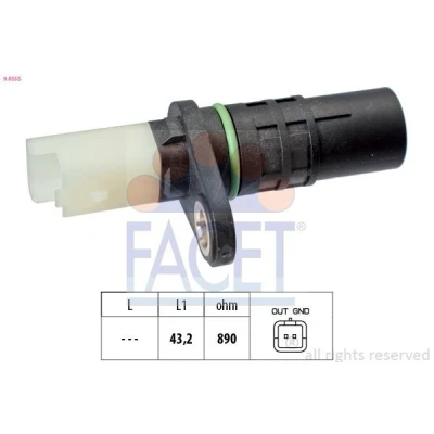 Imagem de FACET 9.0762 Gerador de Impulsos FIAT: 500 Hatchback, Punto III C Cabrio