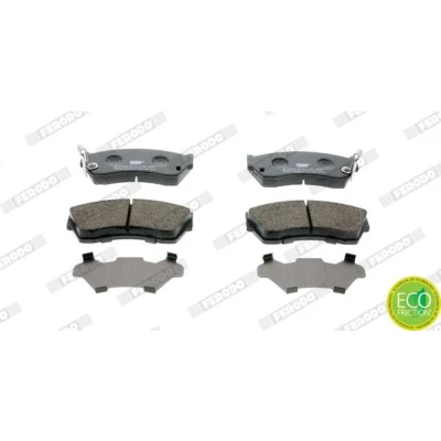Imagem de FERODO PREMIER ECO FRICTION FDB588 Jogo de pastilhas para travão disco com avisador sonoro desgaste sem acessórios SUZUKI: SWIFT 2, Cappucсino
