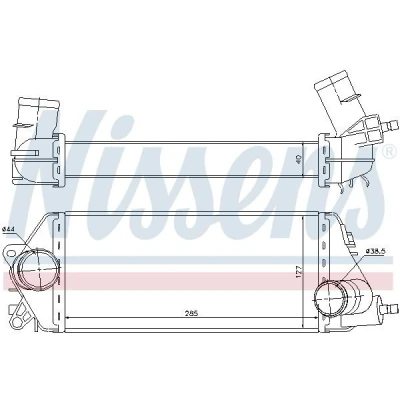 Imagem de NISSENS 96776 Intercooler MINI: Hatchback