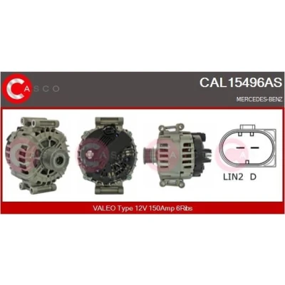 Imagem de CASCO CAL10283AS Alternador 12V 55A VOLKSWAGEN: Carocha, TRANSPORTER 2 Kasten