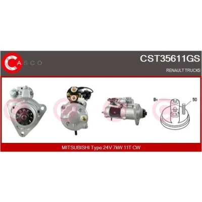 Imagem de CASCO CEF74017AS Motor eléctrico, ventilador do radiador