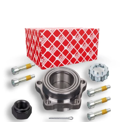 Imagem de FEBI BILSTEIN 45348 Kit de Rolamento roda Eixo dianteiro com material montagem 70 esferas oblíquo FORD: Transit Mk6 Van