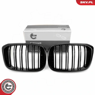 Imagem de ESEN SKV 66SKV261 Grelha de Radiador preto, brilhante
