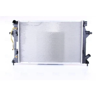 Imagem de NISSENS 636727 Radiador, arrefecimento do motor Alumínio 610 398 16 Aletas de refrigeração soldadas
