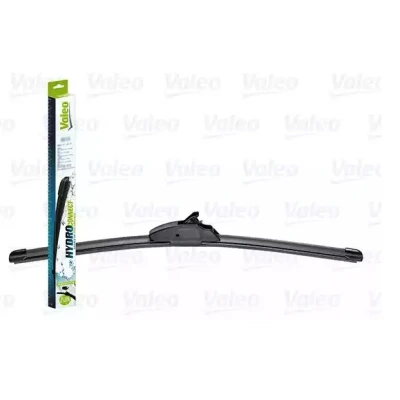 Imagem de Escova do limpa vidros Valeo Hydroconnect 578577 550mm à frente Sem armação Fixação por ganchos OPEL: Meriva A, Zafira MERCEDES BENZ: Classe A