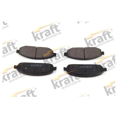 Imagem de KRAFT 6008748 Jogo de pastilhas para travão disco Eixo dianteiro JEEP: GRAND CHEROKEE 3, Commander