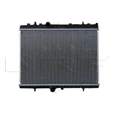 Imagem de NRF EASY FIT 58312 Radiador, arrefecimento do motor Alumínio 563 378 18 com componentes de montagem Aletas refrigeração soldadas