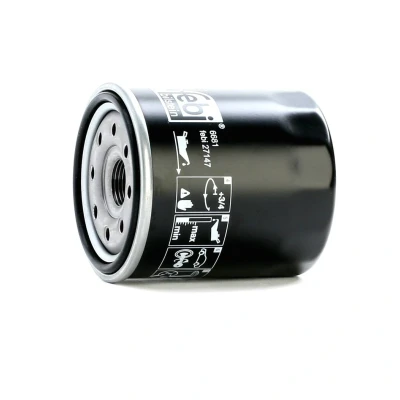 Imagem de FEBI BILSTEIN 27147 Filtro de óleo aparafusado TOYOTA: Hilux VIII Pick up, Yaris I Hatchback, Auris MINI: Hatchback