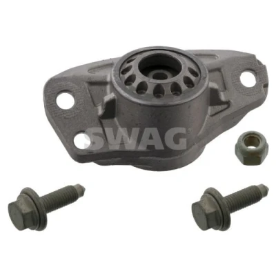 Imagem de SWAG 30 93 7885 Kit de reparação, suporte apoio do conj. mola/amortecedor Eixo traseiro sem rolamentos esferas com material montagem