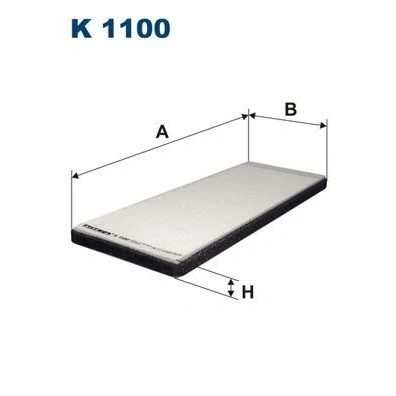 Imagem de Filtros habitáculo padrão filtron k1100