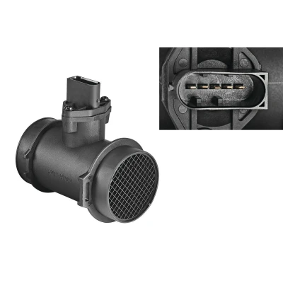 Imagem de VALEO 253728 Medidor de massa ar com sensor temperatura do integrado MERCEDES BENZ: Classe E Sedan, T modell, ML
