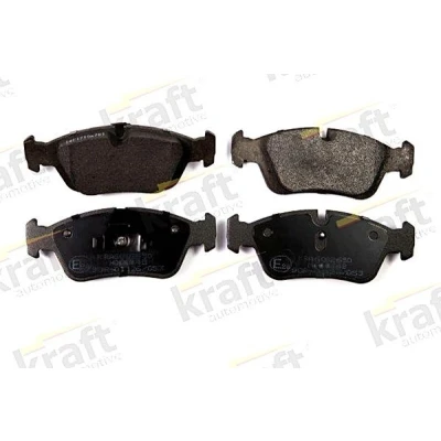 Imagem de KRAFT 6002650 Jogo de pastilhas para travão disco Eixo dianteiro BMW: 3 Sedan, Touring, Coupe