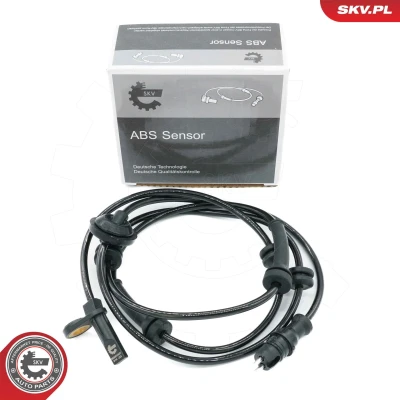 Imagem de ESEN SKV 06SKV437 Sensor de ABS Eixo dianteiro, lado direito 2 127 preto FIAT: Doblo I Cargo, Carrinha