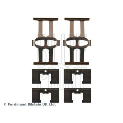 Imagem de BLUE PRINT ADBP480011 Kit de acessórios, pastilhas travão Eixo traseiro