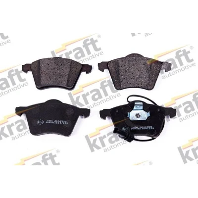 Imagem de KRAFT 6000328 Jogo de pastilhas para travão disco Eixo dianteiro incl. contacto aviso desgaste VOLKSWAGEN: Sharan I, TRANSPORTER 4 Bus
