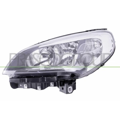 Imagem de PRASCO FT9124914 Farol Principal esquerda H7/H7 com motor de regulação do alcance dos faróis FIAT: Doblo II Van / Carrinha
