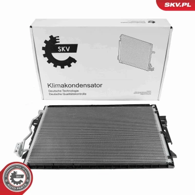 Imagem de ESEN SKV 86SKV599 Condensador sem secador Alumínio 691mm MERCEDES BENZ: Classe S Sedan