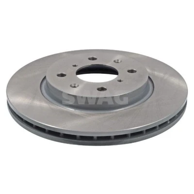 Imagem de SWAG Disco de travão SUZUKI: SWIFT 3, 4 Eixo dianteiro 22mm 4furos 100mm interior ventilado revestido 33 10 6453 5531168L00 Discos