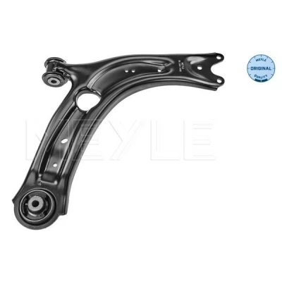 Imagem de MEYLE 116 050 0196 Braço de suspensão ORIGINAL Quality com apoio borracha Eixo dianteiro, lado direito transversal Chapa aço