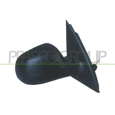 Imagem de Espelho retrovisor Prasco VG3207113 à direita preto manual ajustável pelo interior VOLKSWAGEN: Lupo / 3L
